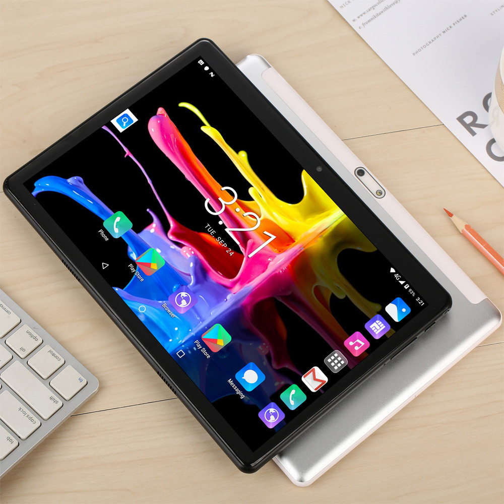 New 10.1 Inch Google Tablet Pc Octa Core 4GB RAM 64GB ROM Android Tablets Dual SIM Cards 3G Network
