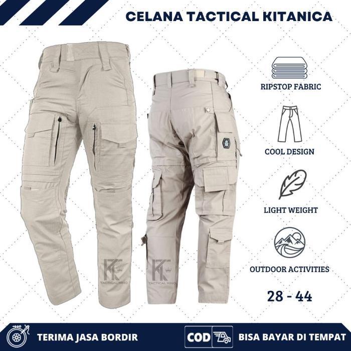 Premium Celana Tactical Kitanica Panjang Cargo Original