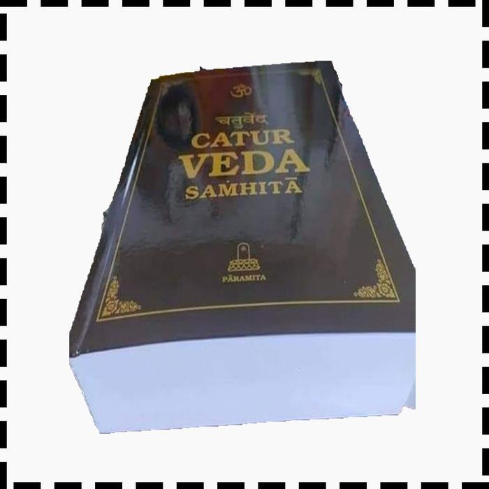 Buku Kitab Suci Catur Veda Weda Samhita Agama Hindu Versi Lengkap Paramita