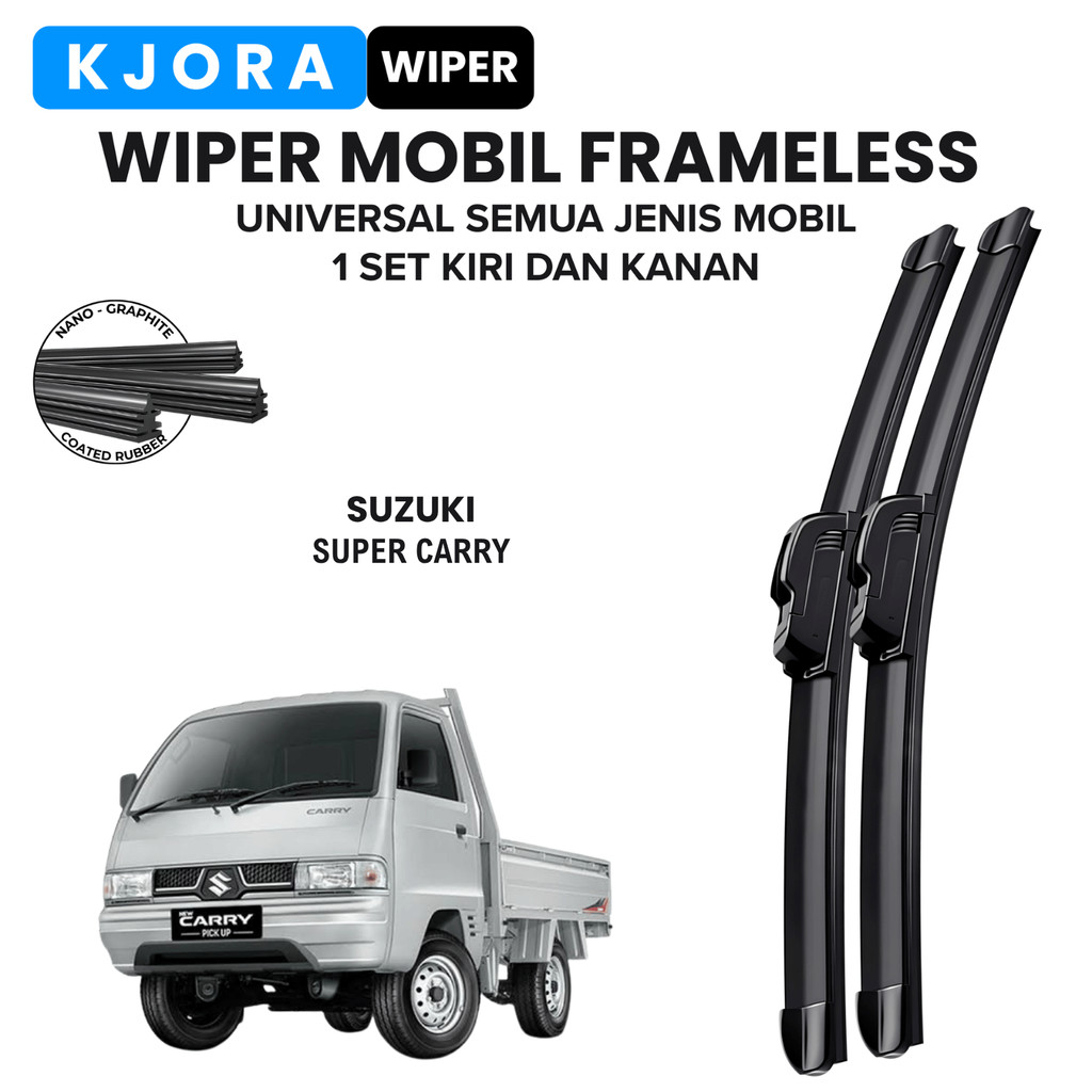 Wiper Suzuki Super Carry Frameless Kaca Depan Mobil