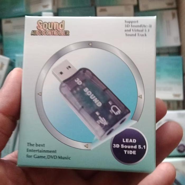 Varahbelva - Usb Sound 5.1 / Sound Card 3D Sound