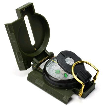 Premium Kompas / Compass Lensatic Bidik Plastik Original
