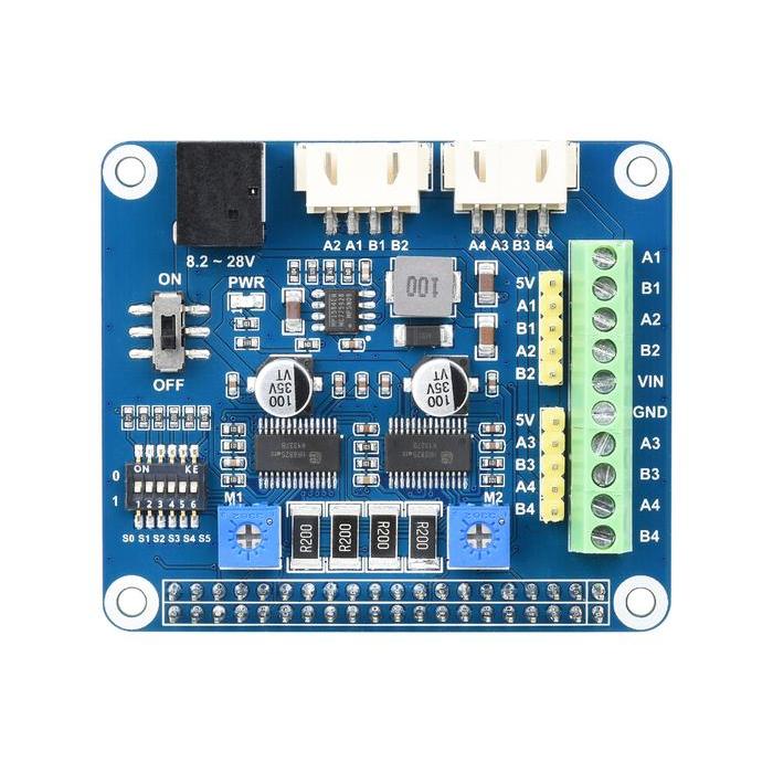 Raspberry Pi Stepper Motor HAT