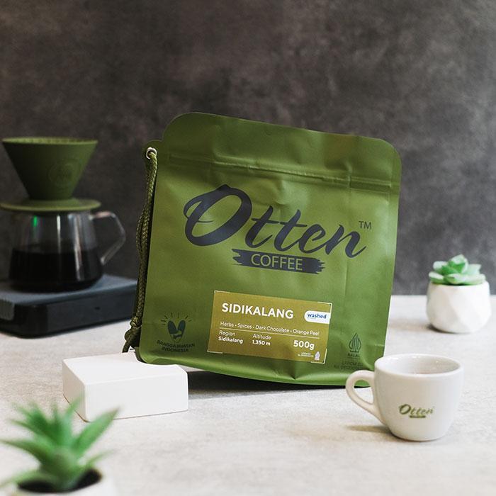 Kopi Arabica Sidikalang 500g - Biji / Bubuk Kopi Otten Coffee