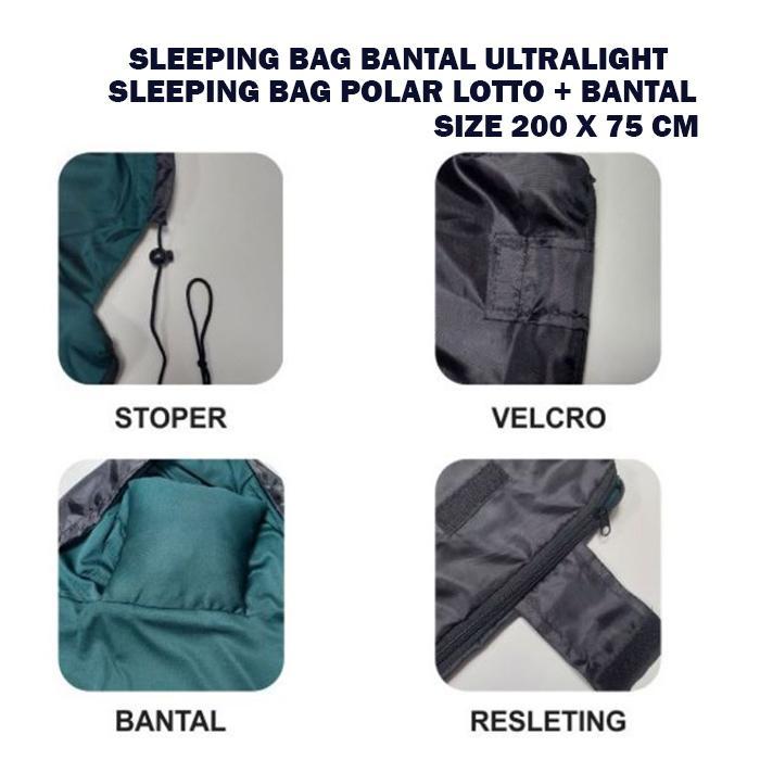 Aimpro Sleeping Bag Bantal Terlaris