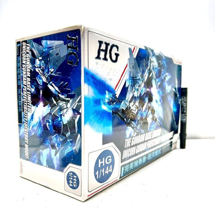 HOT SALE MAINAN MOKIT GUNDAM HG 1/144 THE GUNDAM BASE LIMITED UNICORN GUNDAM PERFECTIBILITY