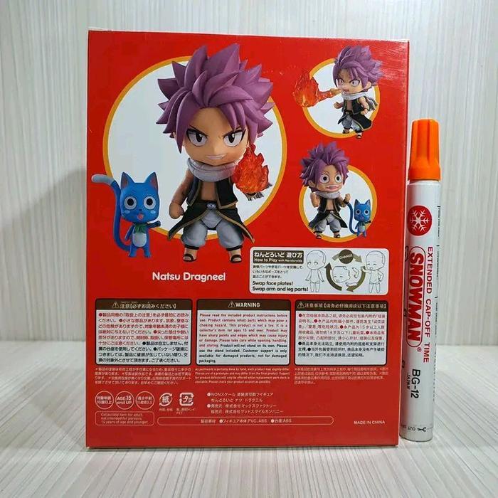 HOT SALE ACTION FIGURE NENDO NENDOROID 1741 NATSU DRAGNEEL FAIRY TAIL FINAL SEASON TINGGI SEKITAR
