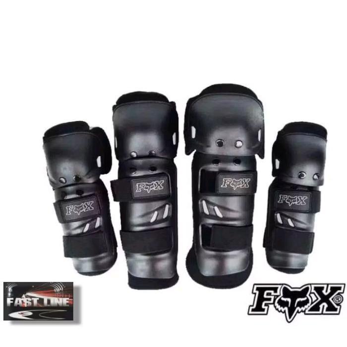 Fox Deker Lutut Motor - Pengaman Lutut Motor - Dekker Decker Protektor Pelindung Lutut Siku Motor