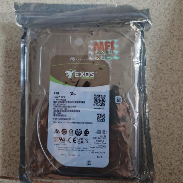 Seagate Enterprise/Serves HDD 4TB Seagate Exos