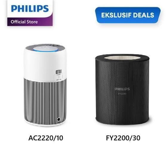 Philips Bundling Air Purifier & Filter - Philips Air Purifier 2200 Series AC2220/10 & Philips
