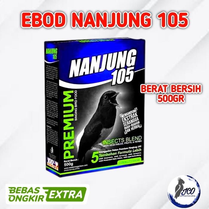 Terbaru Pur Burung Nanjung 105 Voer Pelet Ebod Jaya Pakan Burung Nanjung