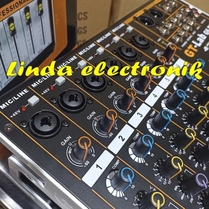 Mixer Audio GT LAB G6 BL / GTLAB G6BL 6 CHBLUETOOTH COMPRESSOR BY RDW