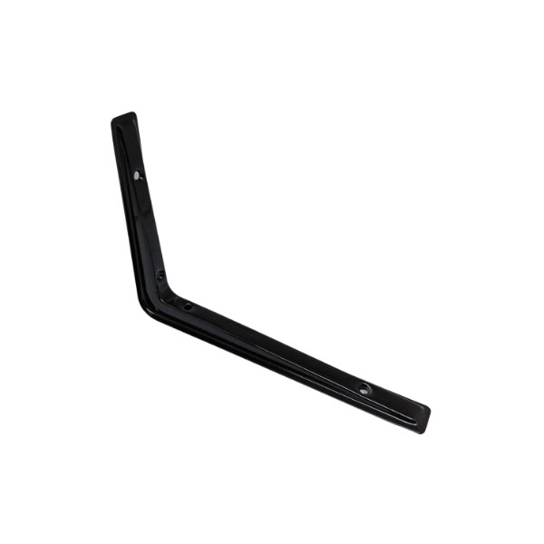 Siku Rak Dinding Besi Tebal HITAM SUPER Kuat 155 x 220 MM Per Pcs Siku Rak L Shelf Bracket 155mm x 2