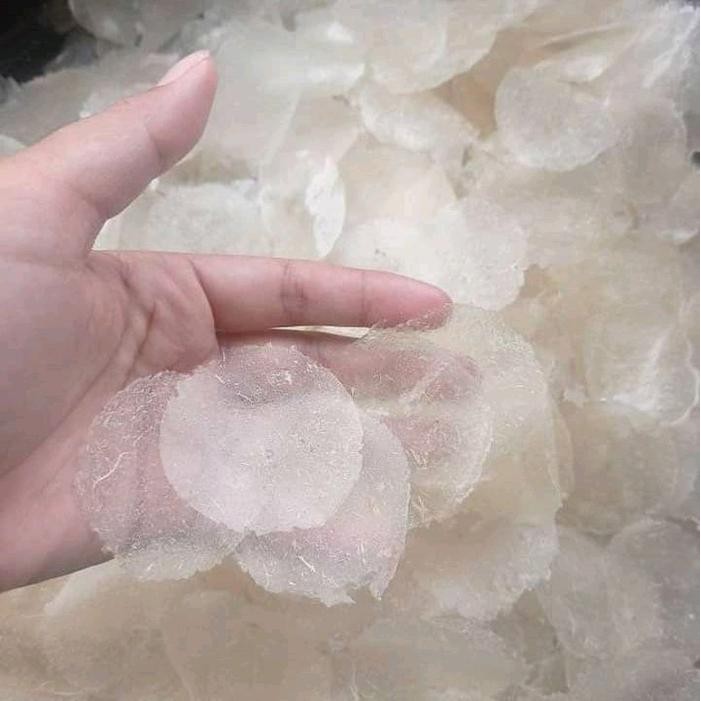 

TERMURAH 4KG KERIPIK KACA BAHAN MENTAH BEST SELLER / BULAT TIPIS KRIPIK VIRAL TERLARIS