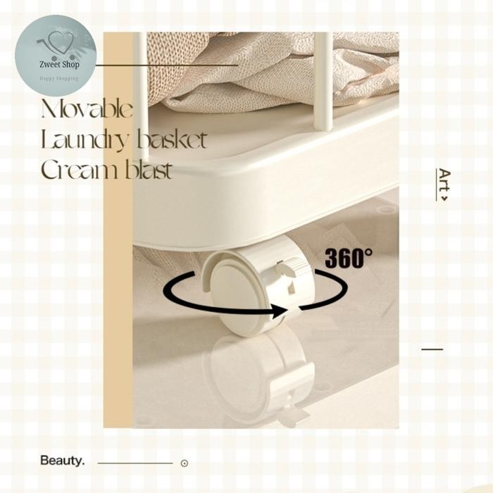 TROLI PAKAIAN KOTOR KERANJANG PAKAIAN KOTOR PAKAIAN BERSIH KERANJANG SERBAGUNA KERANJANG MAINAN ANAK
