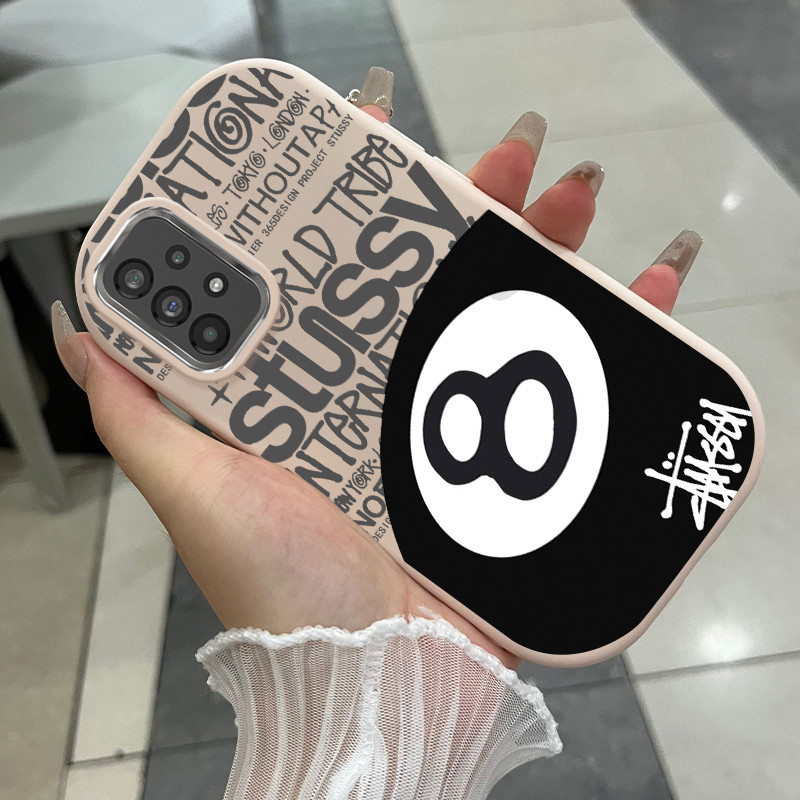 Casing Hp Untuk Samsung Galaxy A73 5G A72 5G A71 Case Casing Bola 8 Billiard Lucky Number Softcase S