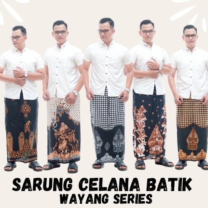 Sarung Celana Batik Wayang Dewasa Sarung Instan