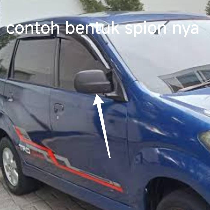 Jual Cover Spion Mirror Cover Chrome Model Tempel Avanza E Xenia Mi 2004-2011 Daihatsu Espass