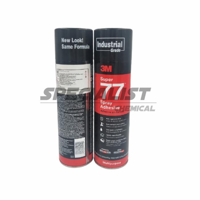 

3M LEM SUPER 77 SPRAY ADHESIVE LEM SERBAGUNA - MULTIPURPOSE 13 OZ