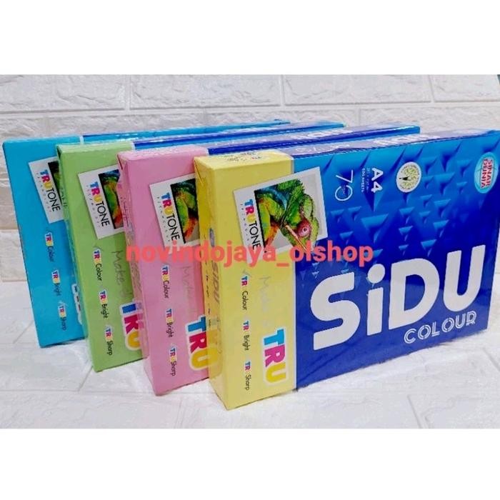 

NEW PRODUK KERTAS HVS WARNA A4 70GSM MEREK SIDU TERLARIS WARUNG ARA67