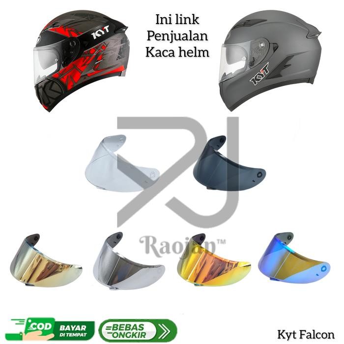 Pilihan- Kaca Helm Kyt Falcon 2 Visor Helm Kyt Falcon 2