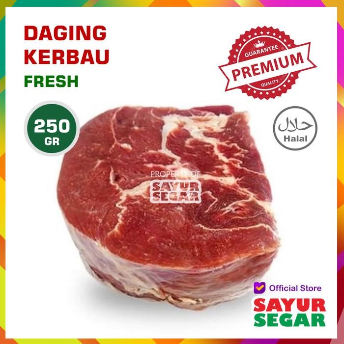 

Pilihan- Daging Kerbau / Buffalo Meat [250G] Premium