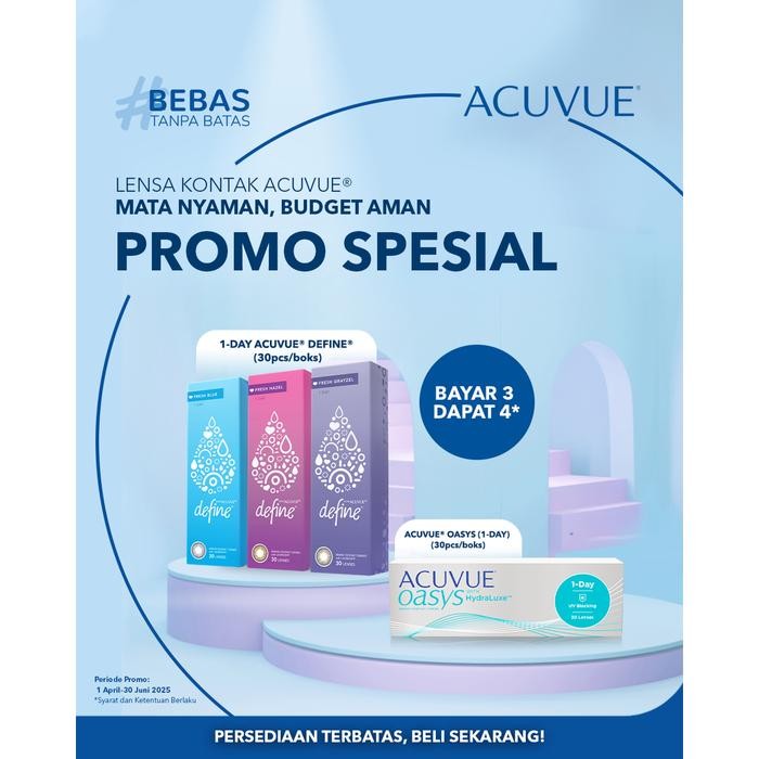 Pilihan- Acuvue Define Rejuv ; 85 - Fresh Grayzel