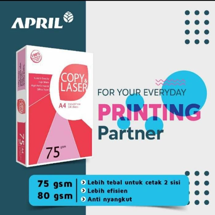 Pilihan- Kertas A4 75 Gram Copy & Laser