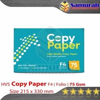 

Pilihan- Kertas Hvs Copy Paper Folio / F4 75 Gsm Isi 500 Lembar / 1 Rim Hvs Copypaper F4 75