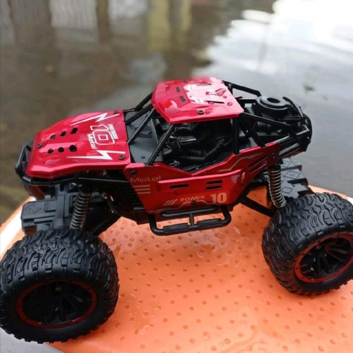 BARANG TERLARIS  MOBIL RC ANTI AIR OFFROAD EFEK ASAP MAINAN REMOTE CONTROL LENGKAP SIAP PAKAI