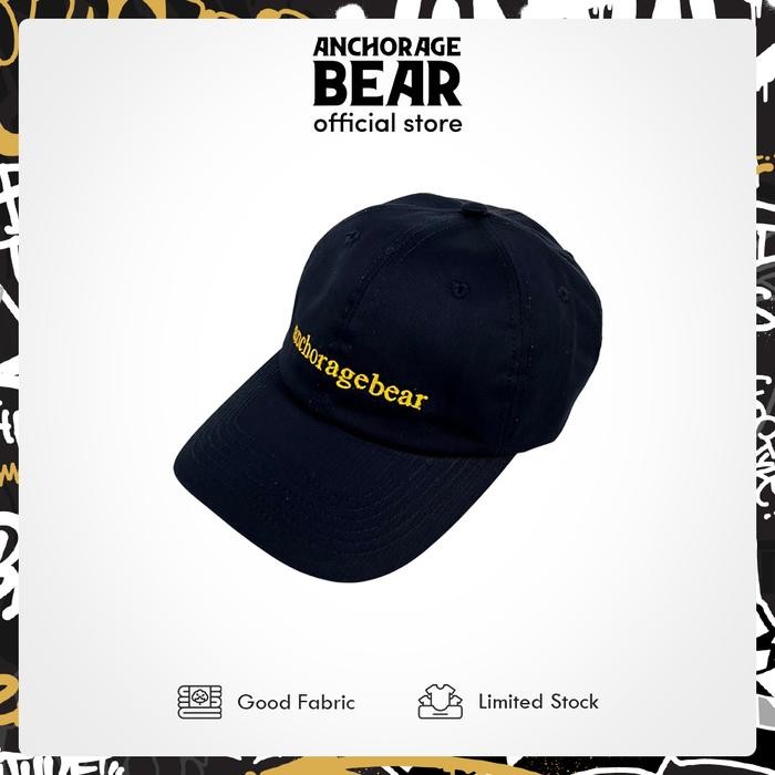 New // Topi Anchorage Bear Words - Polo Caps Baseball // 100% Original
