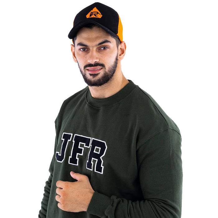 New // Jfr Topi Pria Trucker Polocap Jaring Baseball Premium Jcap09 // 100% Original