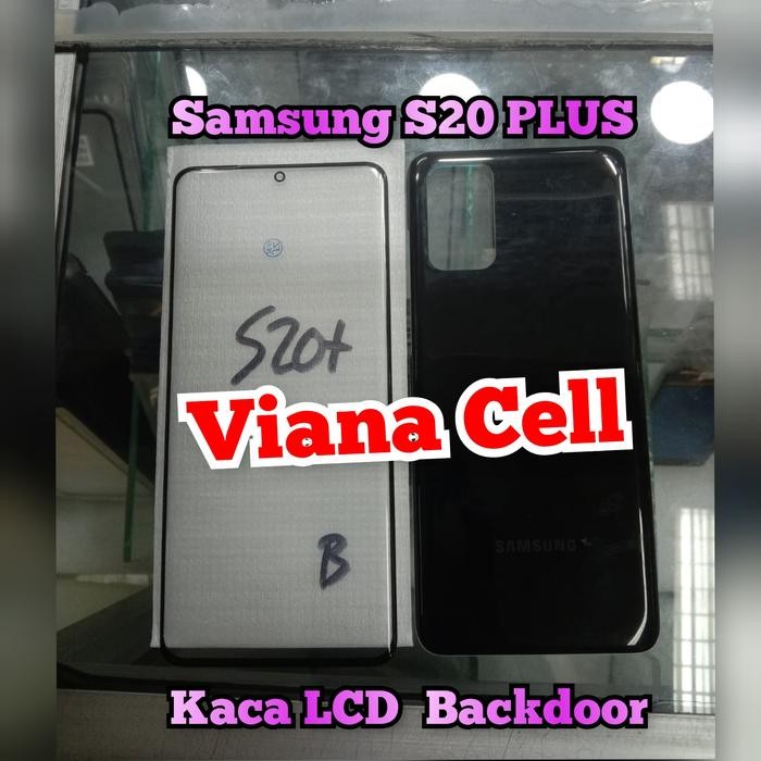 Kaca Lcd Backdoor Samsung S20 Plus Ori Kaca Depan Tutup Baterai