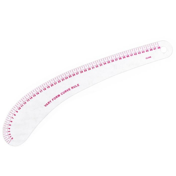 

Penggaris Jahit Pola Kain Model Kurva - Vary Form Ruler No. 12-248