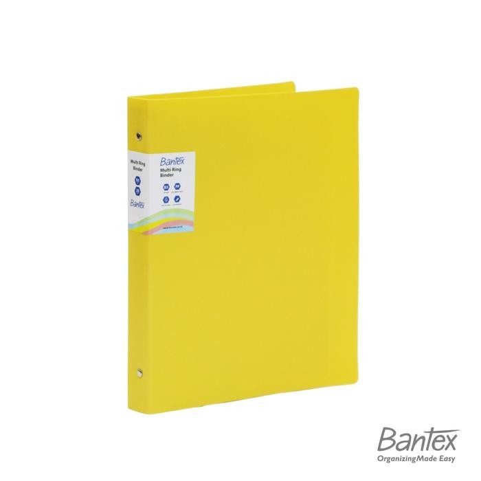 

Bantex B5 Multi Ring Binder 26 Hole Fresia Yellow 3126 36