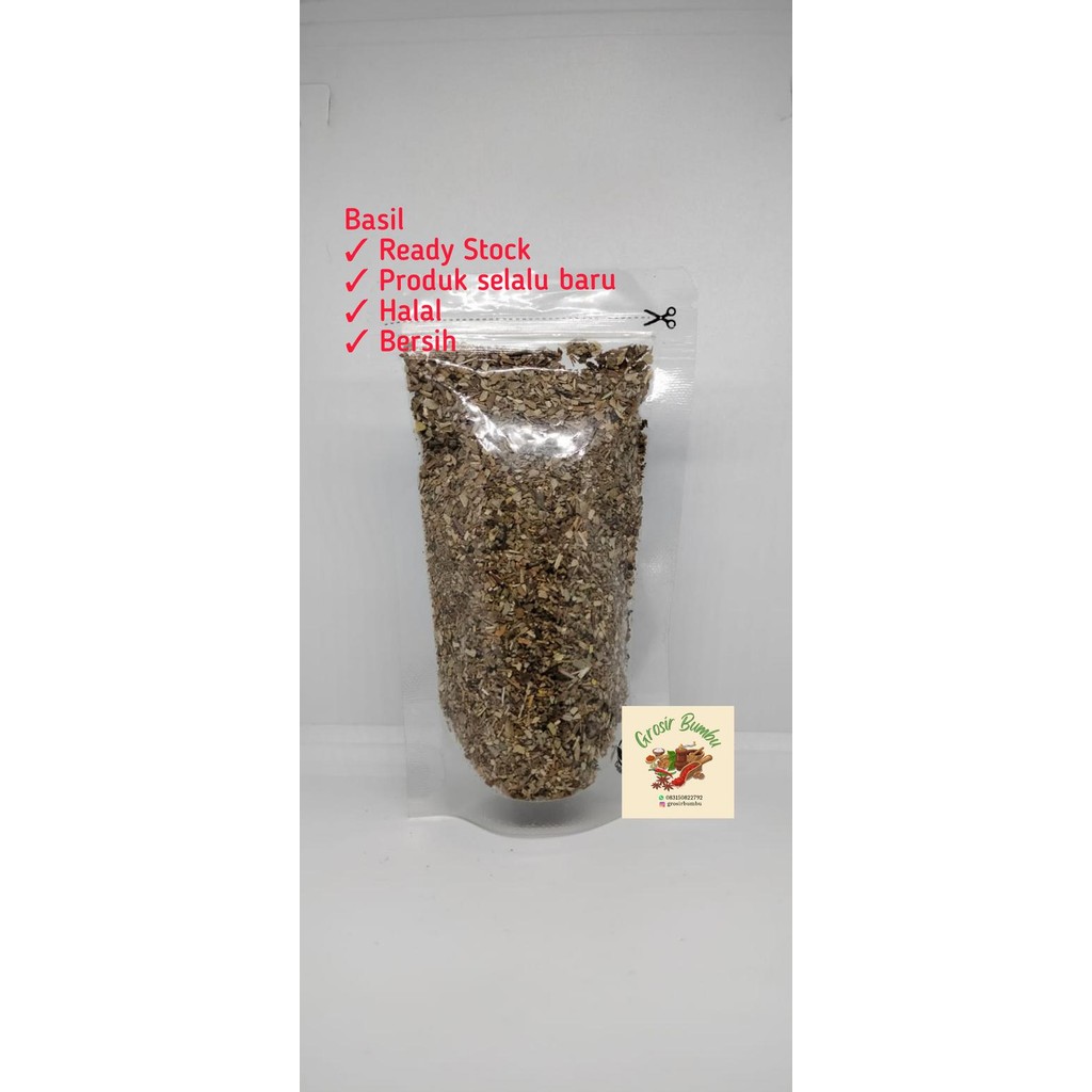 

Pilihan- Basil 1Kg / Leaves Basil Flake / Daun Basil Kering
