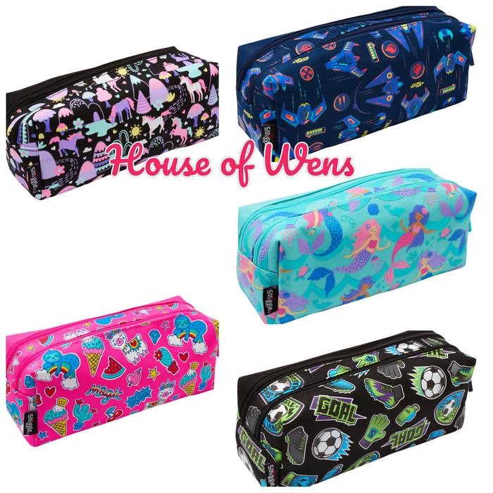 

SMIGGLE VIBIN TWIN ZIP PENCIL CASE ORIGINAL - TEMPAT PENSIL SMIGGLE