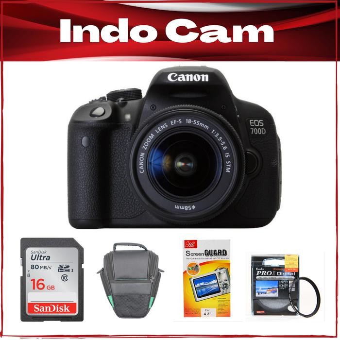 CAMERA CANON EOS 700D KIT 18-55MM / CANON EOS 700D KIT 18-55MM / 700D Shopeseler
