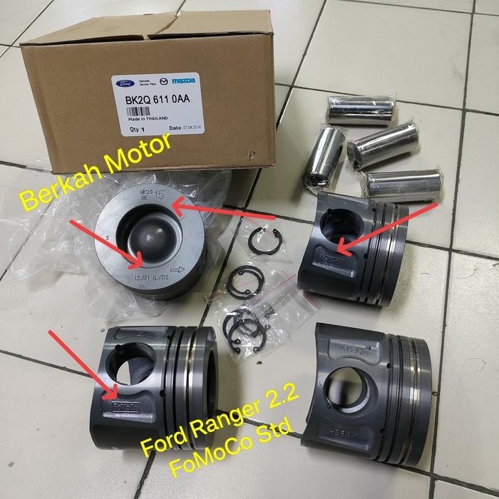 Jual Piston Ford Ranger 2.2 Seher Ford Ranger 2.2 Fomoco Size Std