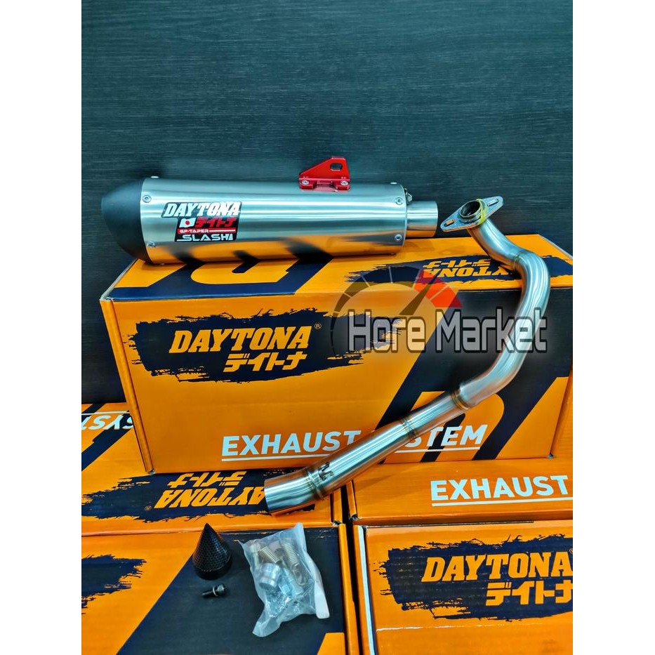 KNALPOT DAYTONA ADV 150 SLASH GP TAPER ORIGINAL 100%