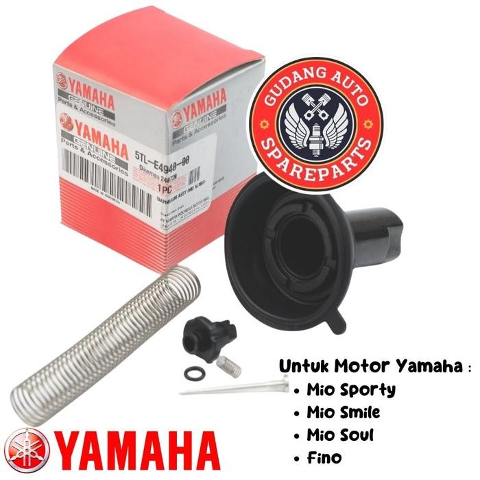 ORIGINAL YGP KARET VAKUM VACUM KARBURATOR JARUM SKEP MIO FINO KARBU