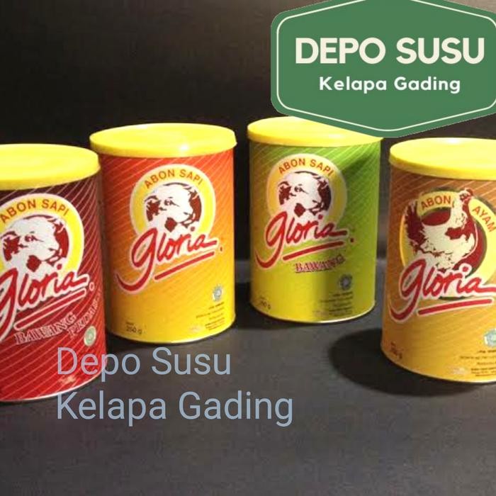 

Adv - Abon Sapi Gloria 250Gr Original Pedas Bawang Ayam 250 Gr Gram Halal