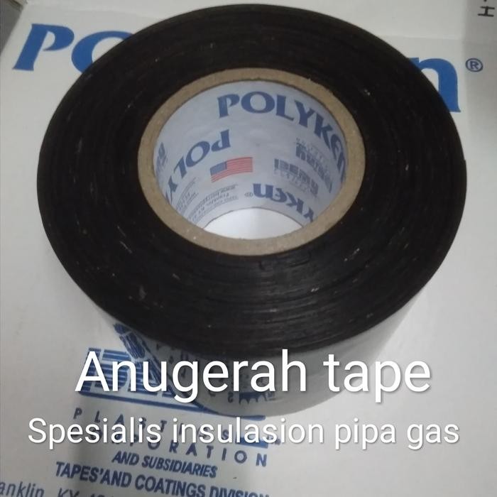 

Polyken Tape 6 Inci X 100Ft Hitam