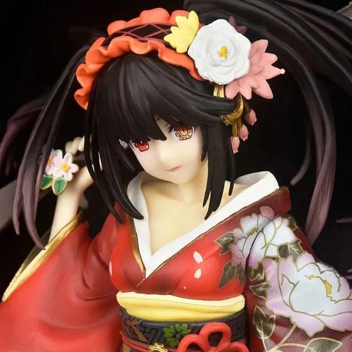 Kadokawa Date a Live Light Kurumi Tokisaki Kimono Version Figure