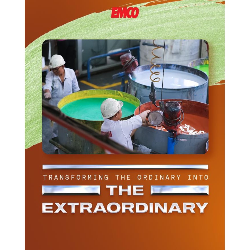 Emco Lux Cat Kayu & 1kg na Coklat Brown Cokelat Bee Khaki masih ready