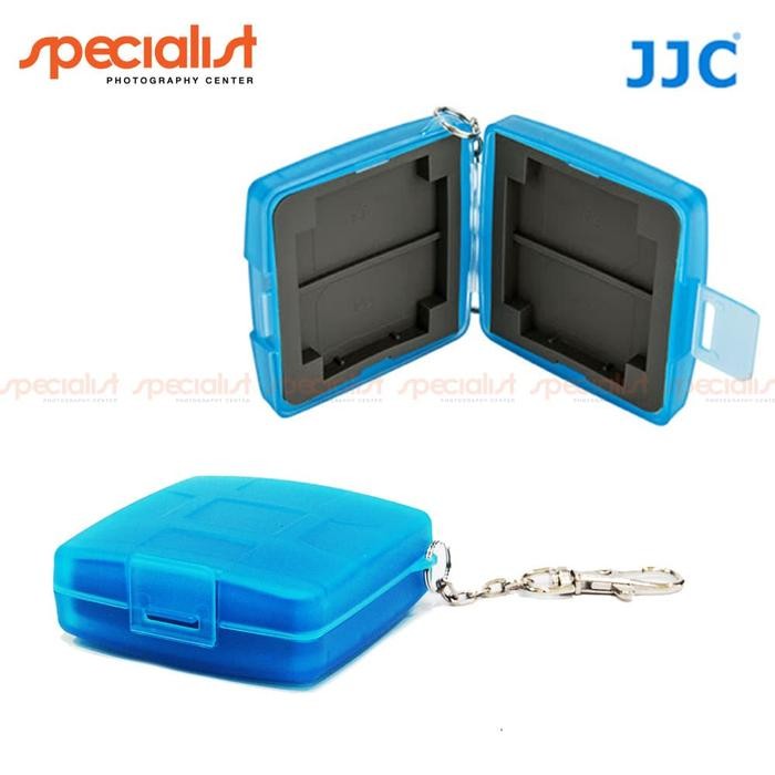 Terbaik Jjc Memory Card Case Mini Mc-6B Keychain 100% Ori