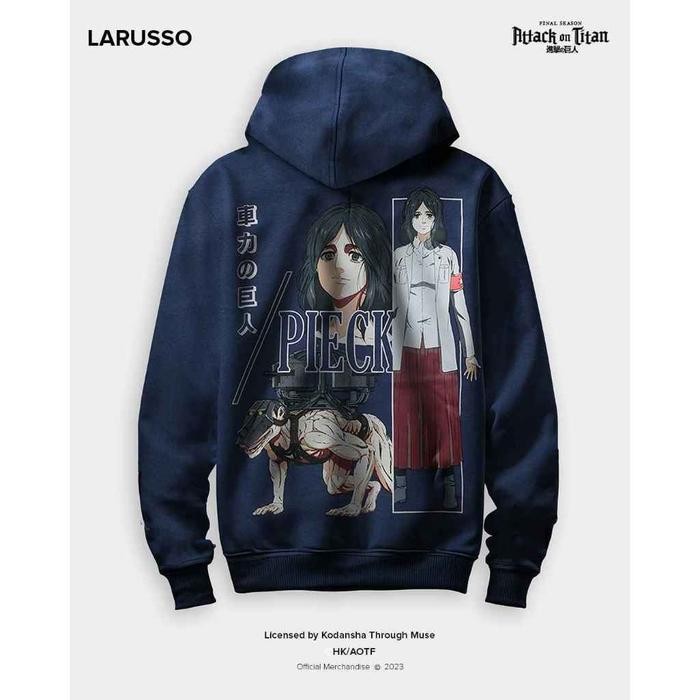 Terlaris Larusso Attack on Titan Hoodie Pieck SALE