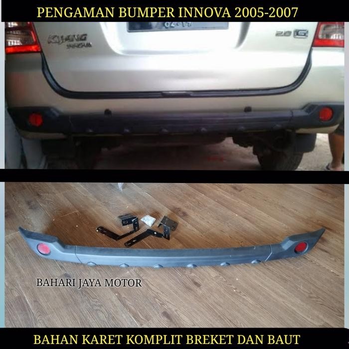 PELINDUNG BUMPER INNOVA 2006-2008 KARET