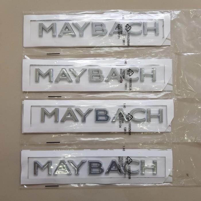 EMBLEM MAYBACH MERCEDES BENZ / EMBLEM TULISAN MAYBACH MERCY ORIGINAL TERLARIS