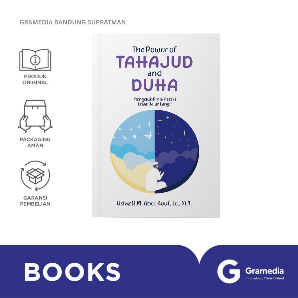 Gramedia Bandung Supratman | THE POWER OF TAHAJUD AND DUHA | Buku Religion & Spiritual Islam | Buku 